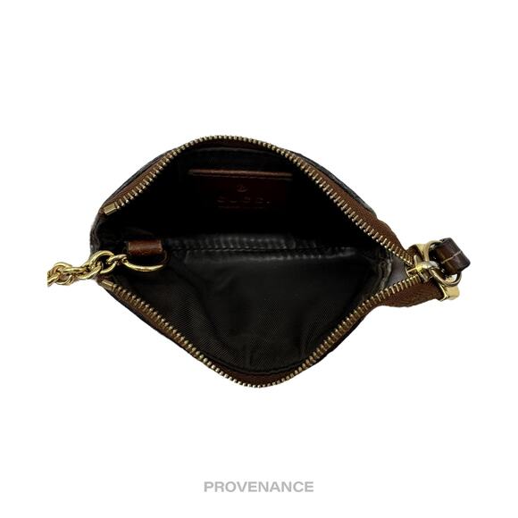 🔴 Gucci Key Pouch Cles - GG Supreme Brown - Picture 6 of 7